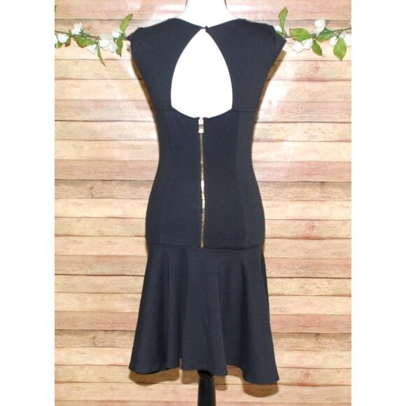 Kate Young Ladies Black Dress Size 2 Fit And Flare Back Zip Whimsy Goth - Picture 6 of 12